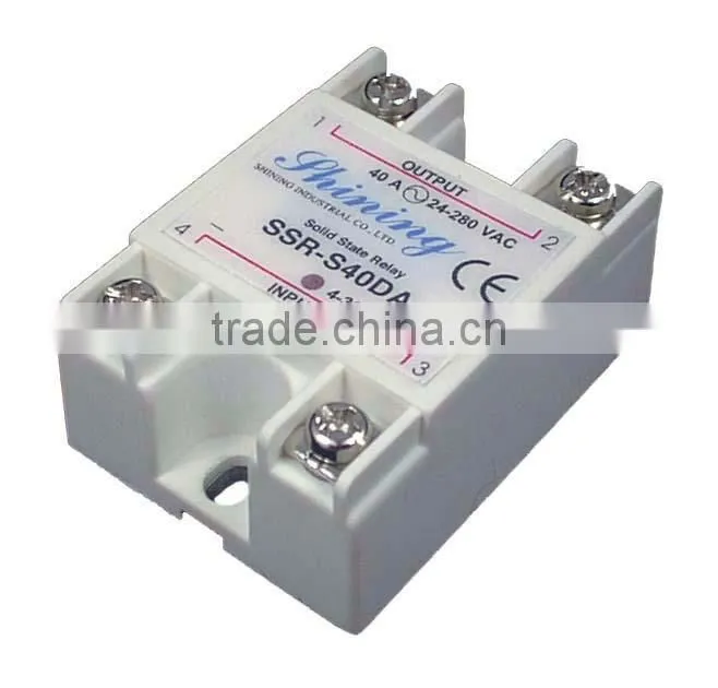 SSR-S40DA-H Taiwan 40A Panel Mounting DC to AC Solid State Relay