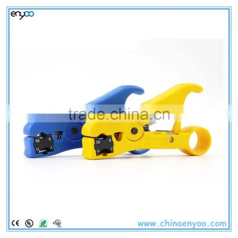 coaxial cable cutter wire stripping tool for RG6,RG59,RG7,RG11 Coax stripper new