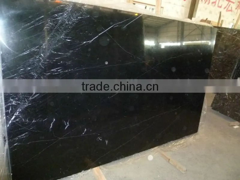 Cheap Black & Nero Marquina Marble Wall and Floor Tile