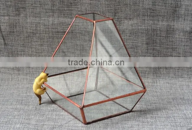 Indoor plant glass terrarium wholesale home decor handicraft