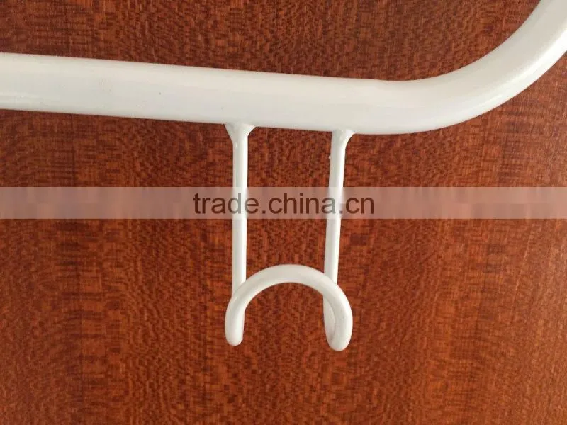 VIVINATURE 5 HOOK CHROME SWIRL OVER THE DOOR DECORATIVE COAT CLOTHES HANGER HOOKS