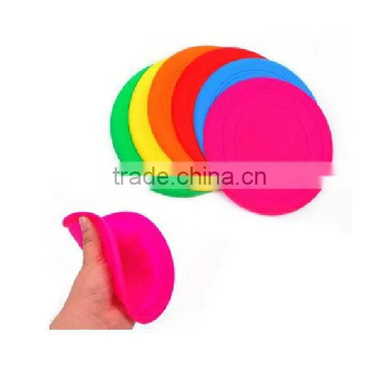 Promotional Eco-friendly silicone frisbee
