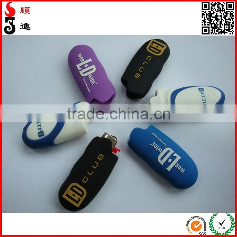 Custom Branded Soft Silicone Rubber Lighter Covers