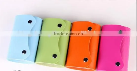 Hot sale Classical PU Credit Card case