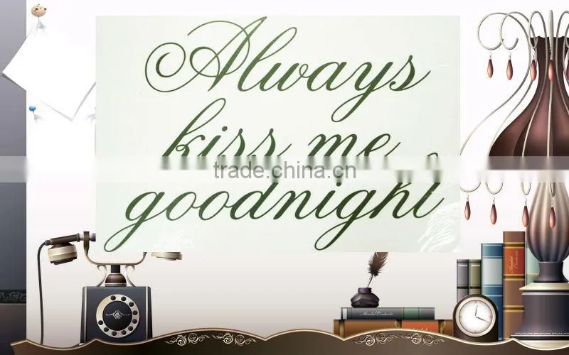 Giant Adhesive Room Decor Alphabet Wall Stickers