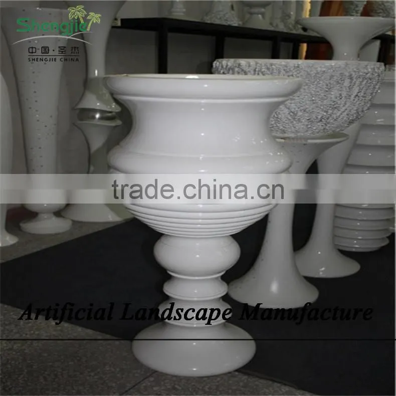 SJZJN 2642 large outdoor planter large fiberglass planter modern outdoor planter