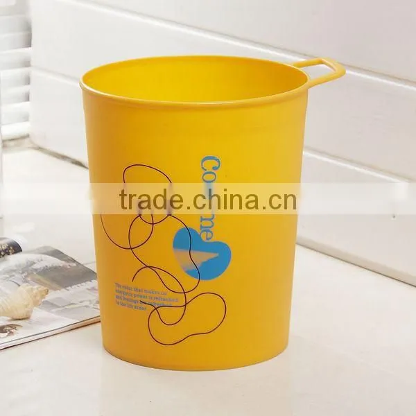 three size PP plastic wastbin with the handle