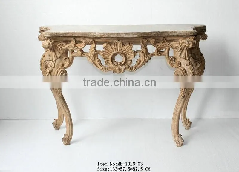 French Furniture Wholesale Console Desk Set For Living Room Decoration