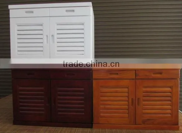 paulownia solid wooden shoe cabinet