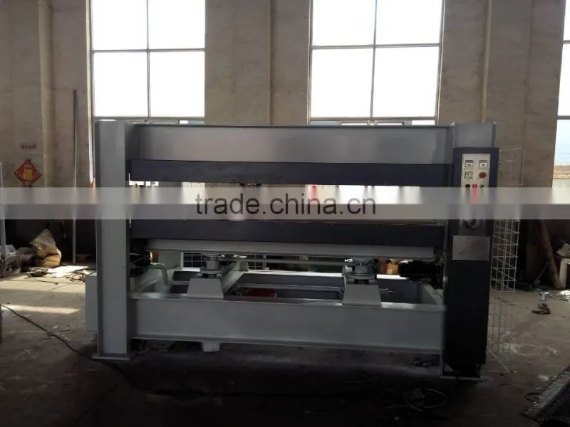 Hot Press SH-4x8/100-1 with Total pressure 1000KN and Working layers 1