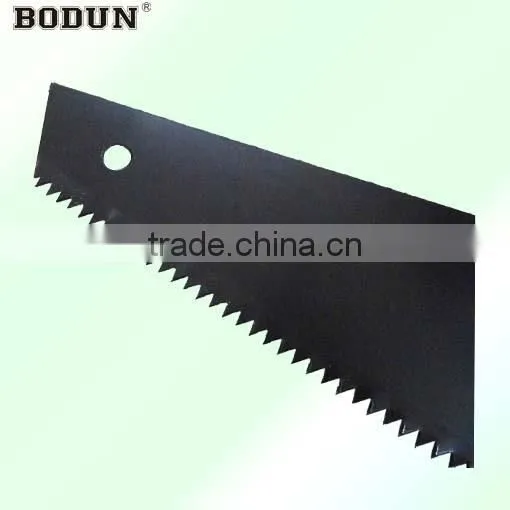 B9015 good quality rubber handle hand saw black saw