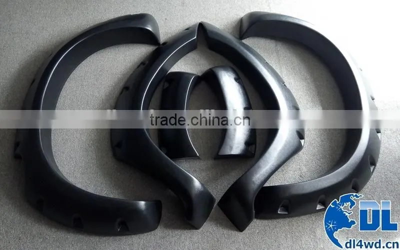 Universal 4x4 plastic car fender flares Jeep spare parts Cherokee XJ ABS wheel arch fender flares
