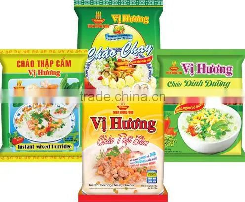 DELICIOUS CALCIUM MEATY FLAVOUR INSTANT PORRIDGE 47g - Thien Huong Food JSC