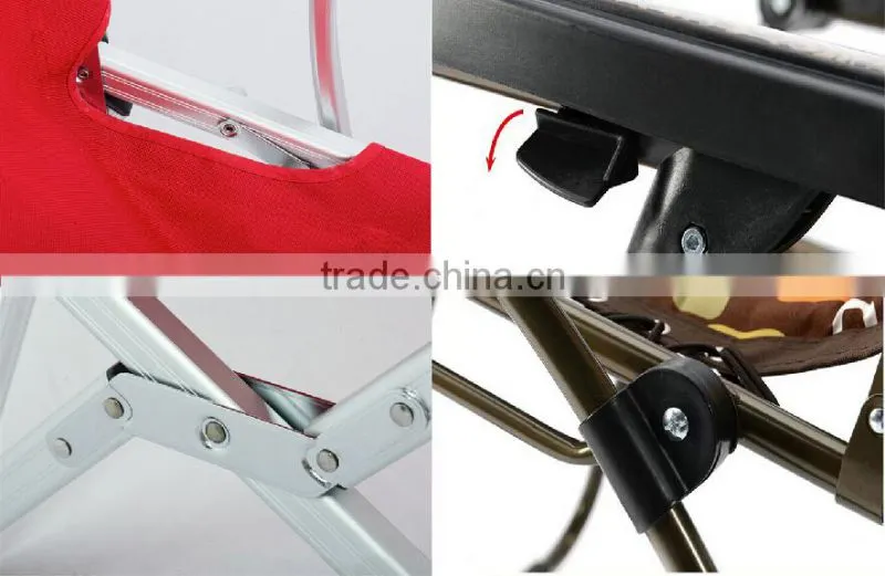 Folding camping table