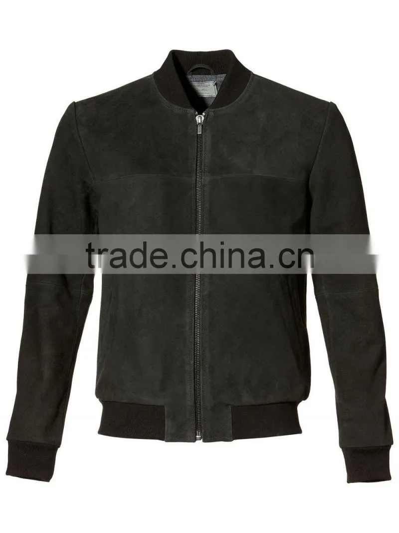 suede bomber jacket