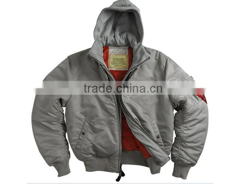 Seibertron MA-1 D-TEC flight jacket Navy jacket coat Pilot jacket
