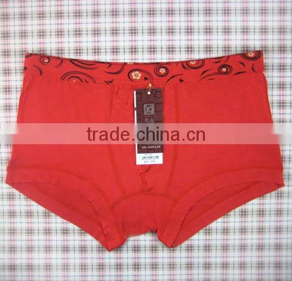 2012 bamboo fibre men boxer short stock factory