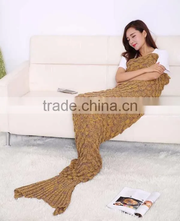 Best Price Western Sexy Adult Mermaid Tail Blanket ,Blanket in china