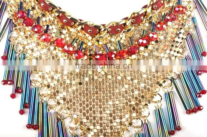 latest 2016 pretty woman fashion rib jewelry necklace