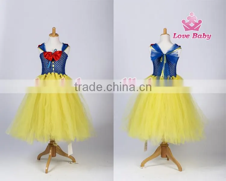 Lovebaby Kids Crochet Top Tutu Lined Tulle Children Dress LBLSX-FD4055A