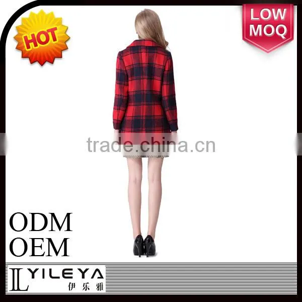 2015 New Korean Style Fashion Women's Long Winter Design Coat