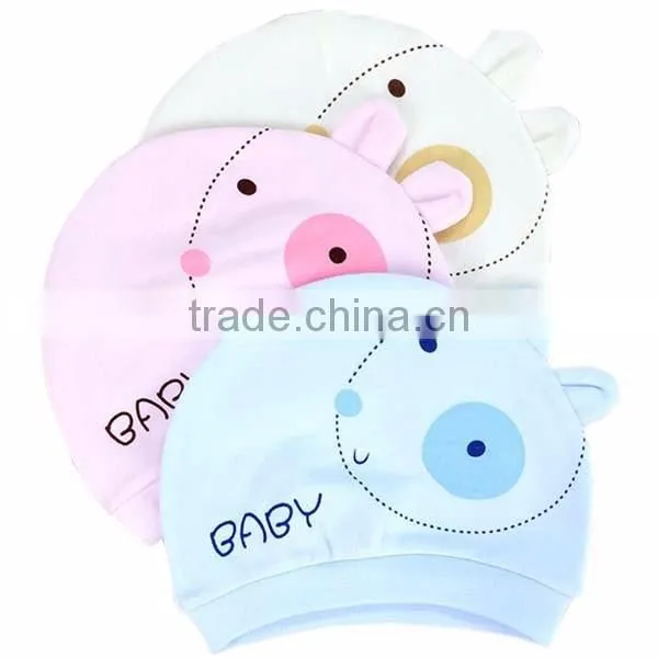 cartoon design cute lamb knitted cotton baby fancy beanie hat