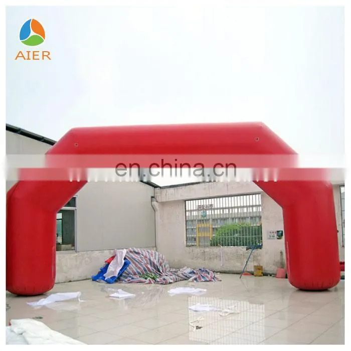 Manufacture inflatable arch for sale,red inflatable balloon arch