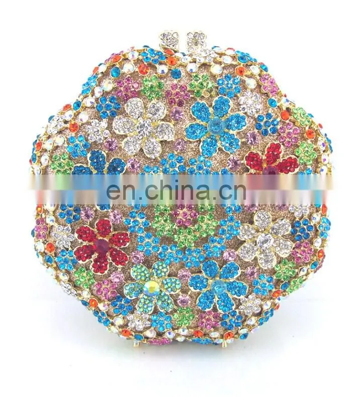 Crystal Diamante Evening bag Clutch Purse Party Clutch Bag