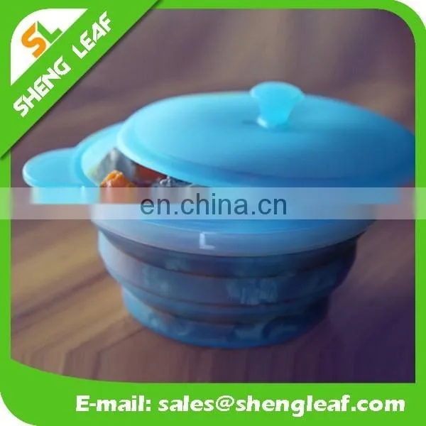 FDA various color Silicone food serving bowls