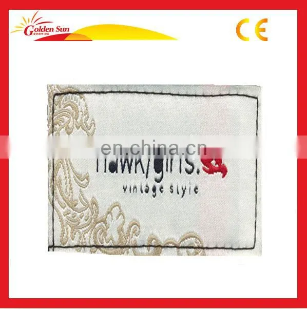 High Quality Hot Selling Woven Size Labels For Clothes