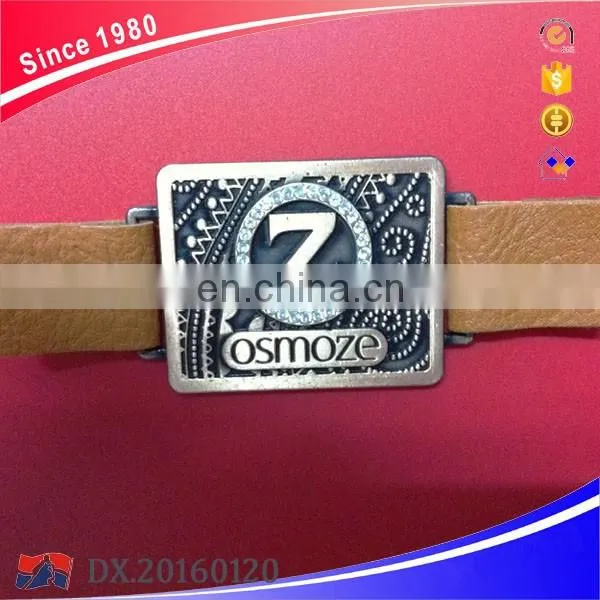 Hand Made Custom Garment Suede Leather Label, Suede Leather Patch
