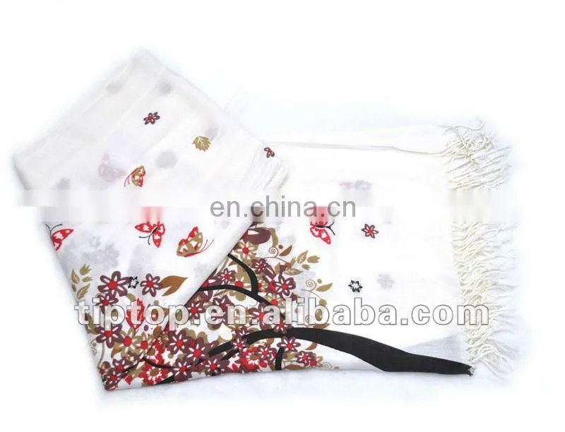 printed animal scarf