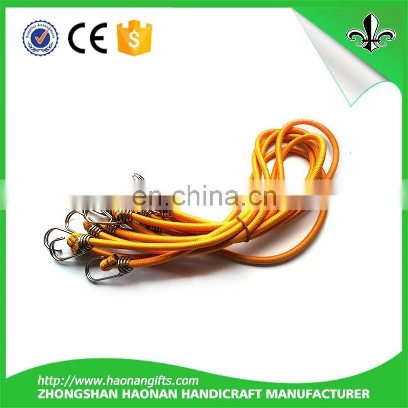 2017 New fashion exercise safety colorful elastic rope for round bungee cord