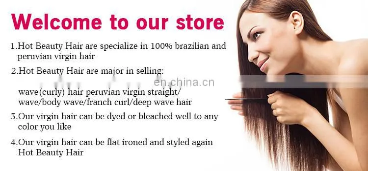 To win high admiration 100% peruvian virgin human hair