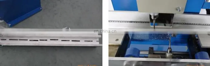 Automatic Water Slot Milling Machine SCX02-3-60,upvc window making machine