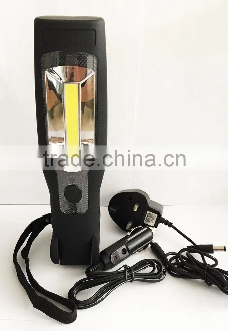super bight rechargeable led work light magnetic base