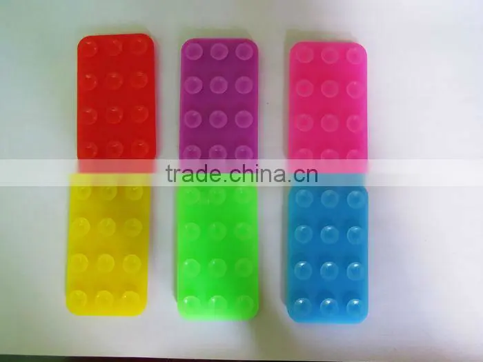 2013 soft transparent double vacuum silicone suction cup,silicone sucker
