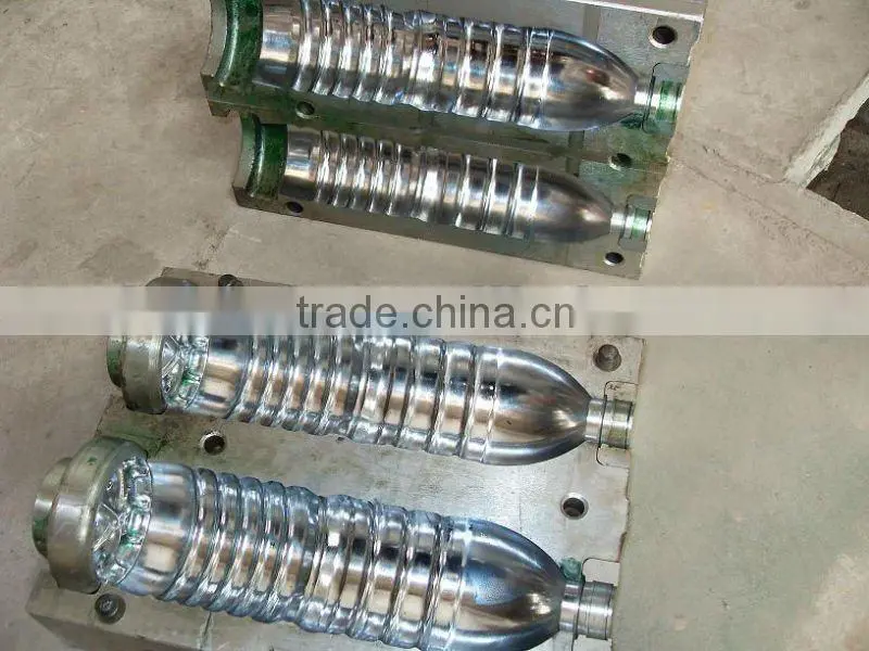 PET Semi-auto one-pull-two Bottle blowing machine