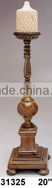 Antique Pillar candle Holder For Home Decor