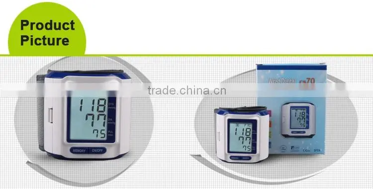 COCOET CS70 wrist watch digital blood pressure monito WITH Rapid Diagnosis