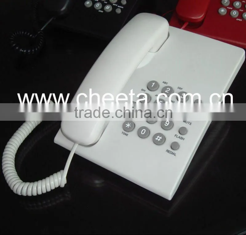 basic analog desk telephone,brand telephone