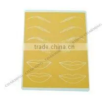 TKL Permanent Makeup Tattoo Accessories Practice Skin Eyebrow