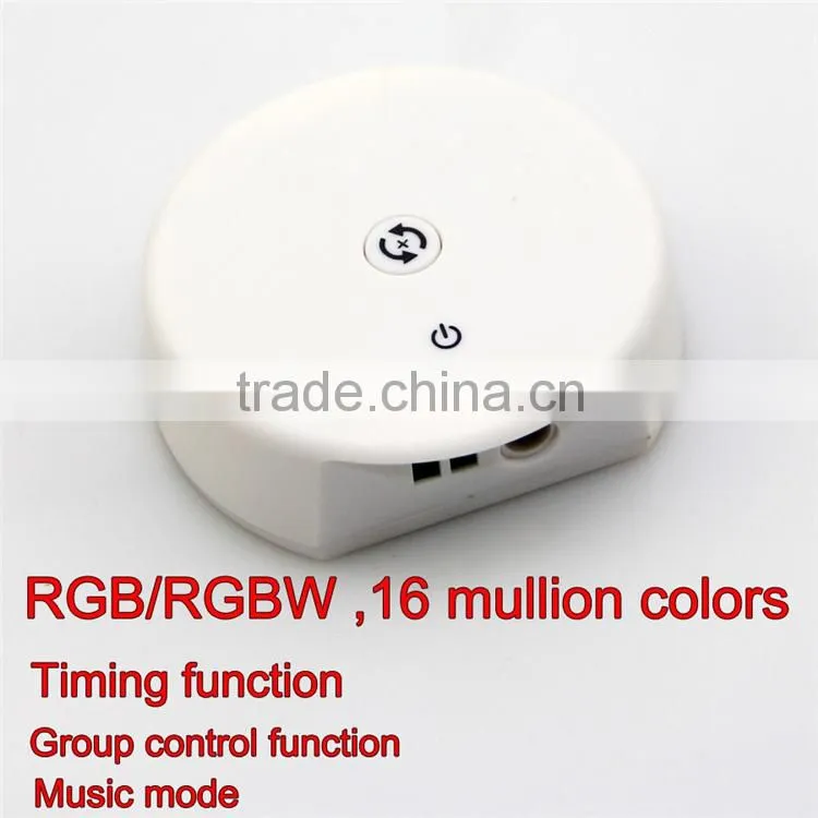 Smart RGB/W LED Strip Light Bluetooth LED Controller with Multilingual Android & IOS APP, Support Disco Mode and Camera Colorpix