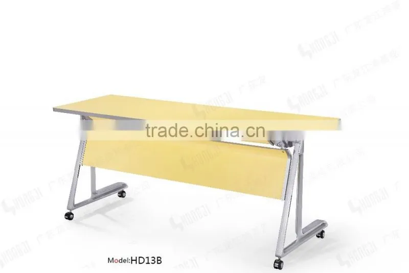 Folding aluminum alloy table meeting desk office furniture table HD13B-E