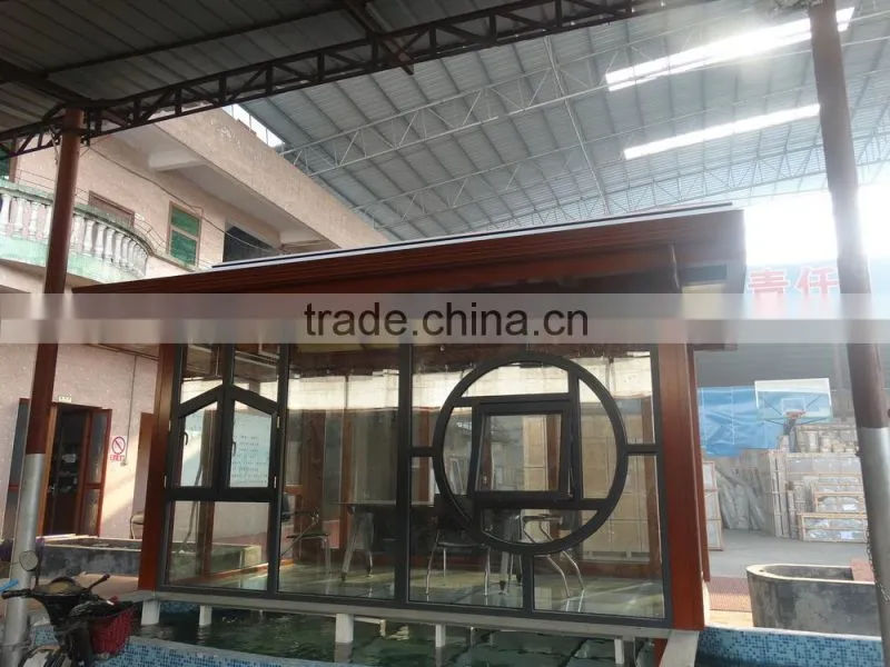 Wanjia good performance aluminum glass sunroom