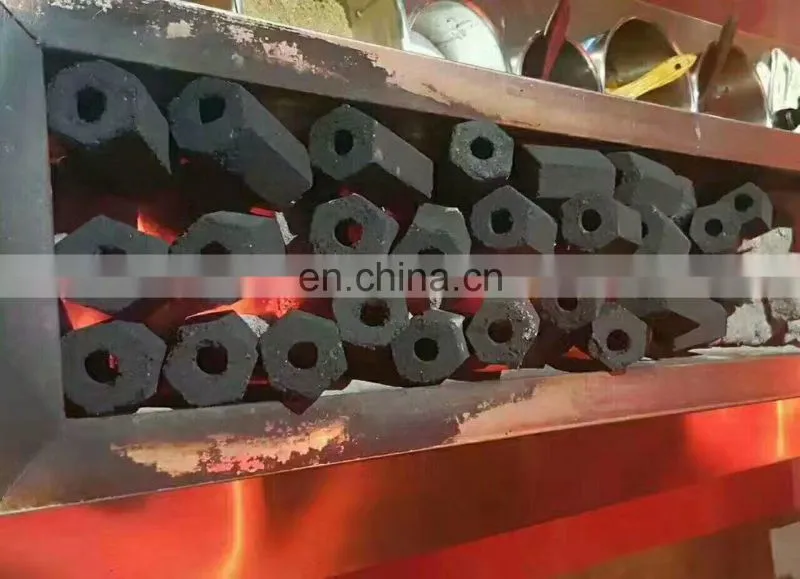 Charcoal Briquette Making Machines Automatic wood powder crushing machinery coal powder mixing burning