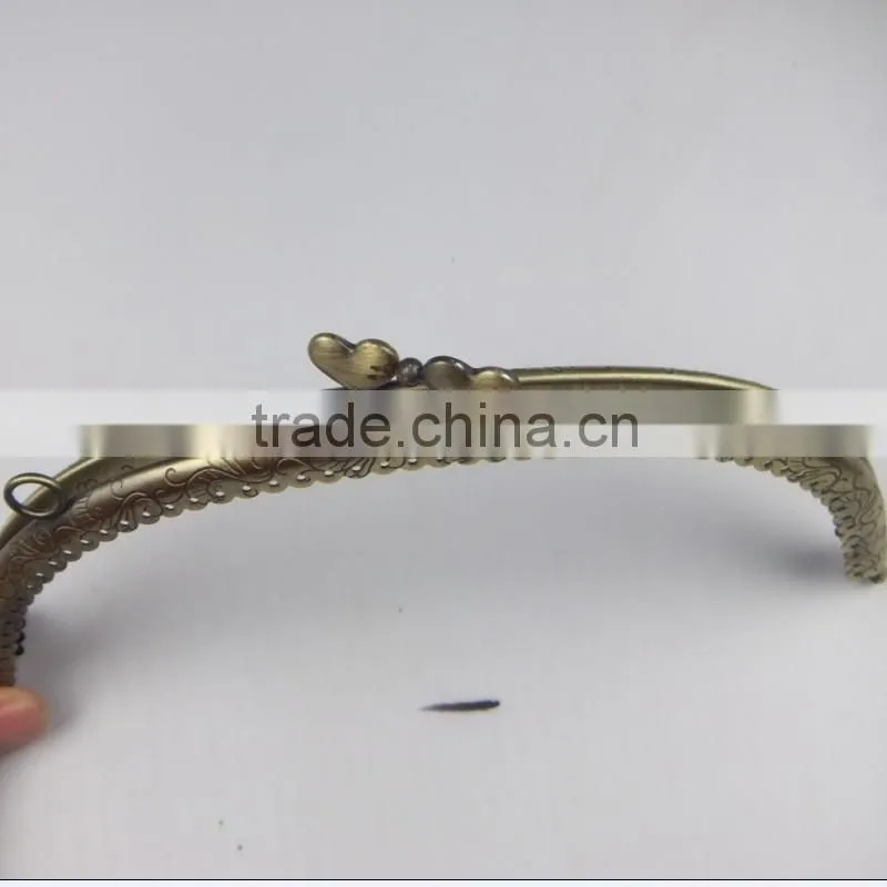 China manufacturer cheap bronze sewing coin purse frames