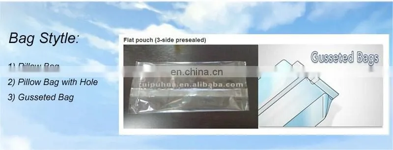 Full Automatic N95 Face Mask 3 Ply Face Mask Plastic Bag Packaging Machine ZP-500SG Mask Packing Machine 3 Sides Seal Pillow Bag