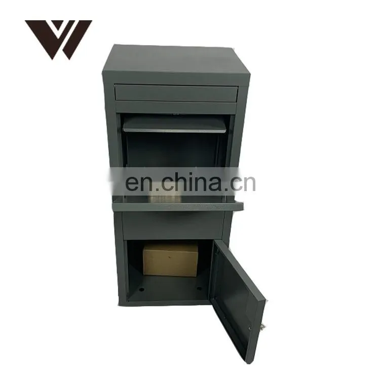 Smart Modern Parcel Box Factory Direct Drop Box With Number Lock Parcel Box