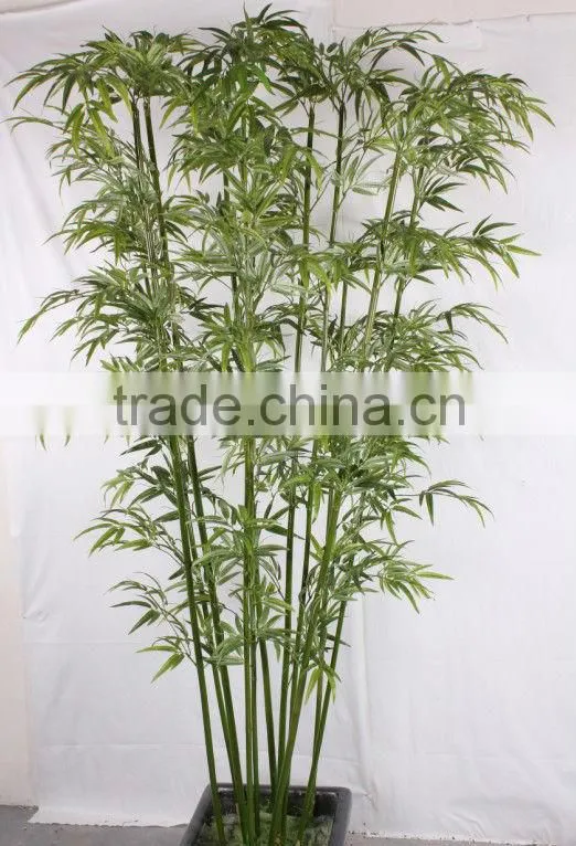 Artificial Bamboo plants in plastic pot